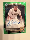 2025 Bowman Chrome Green Mojo Auto Konnor Griffin #BMA-KG /99 Pirates