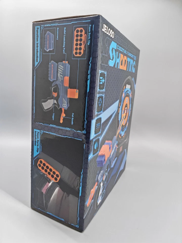 Digital Shooting Target Game Toy – Electronic Scoring Dart Blaster Set for Kids - Image 4 of 4