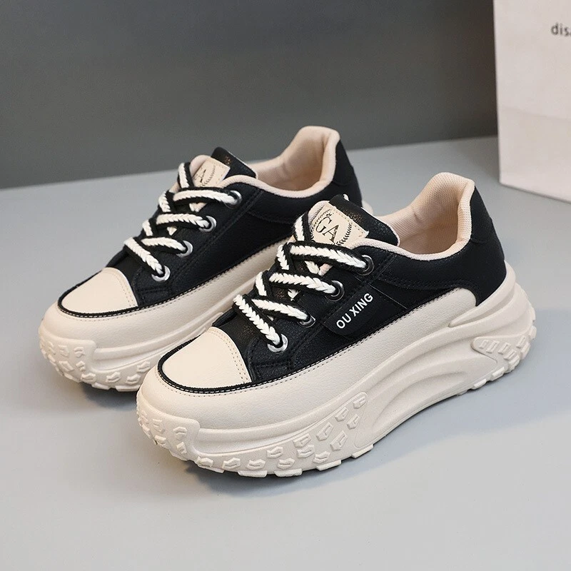 Korean-style white shoes for women 2025 spring new model ins student casual - Image 4 of 4