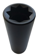 White USA Lineman socket 1/2 drive 1, 8 point...