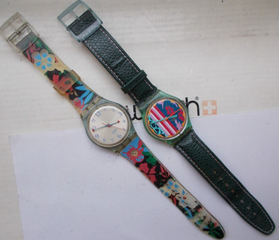 Lot of 2 STD GENT SWATCH WATCHES   EXCELLENT   VINTAGE   L@@K  WOW