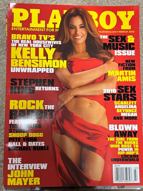 Playboy March 2010 - Kyra Milan, John Mayer, Kelly Bensimon