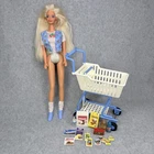 1995 Mattel Barbie Shoppin’ Fun #15756 Barbie Doll Cart 90's Vintage Doll