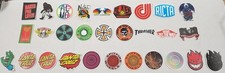 Misc. skateboard Brand Stickers, Santa Cruz, Spitfire, Thrasher Etc.