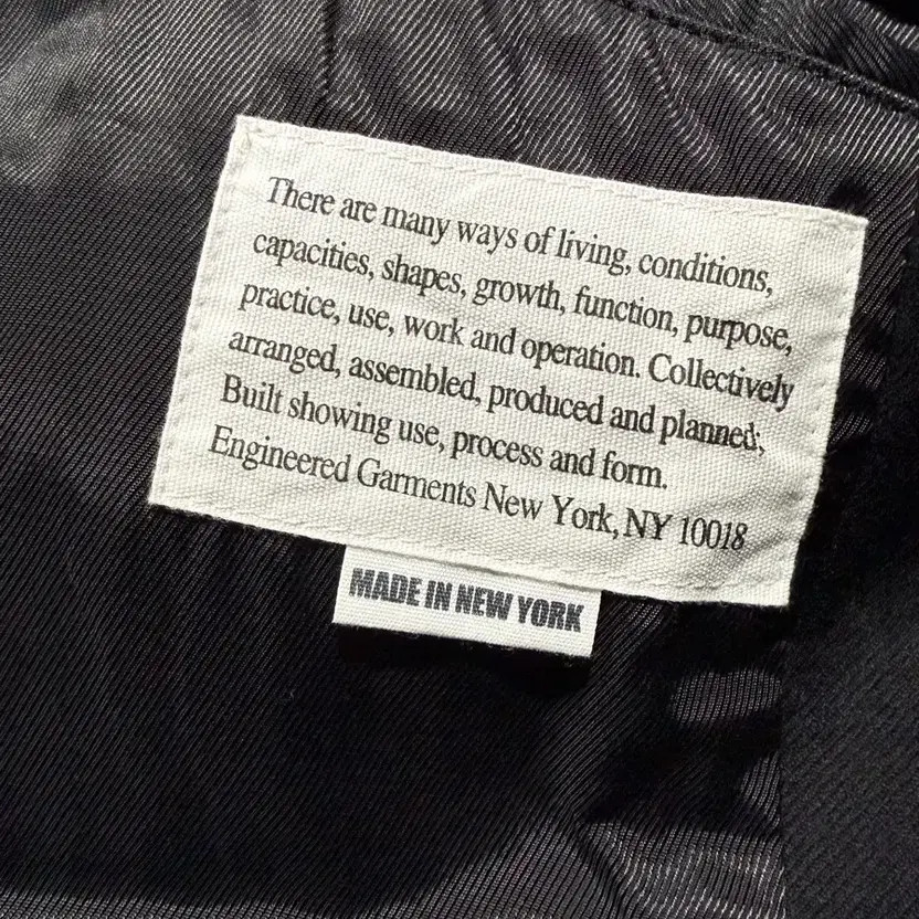 Engineered Garments Wool Pattern Blazer - Men's L… - image 5