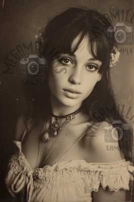 Vintage Photo of WOMAN - BEAUTIFUL MODEL ACTRESS -  1960's Rare  - 421