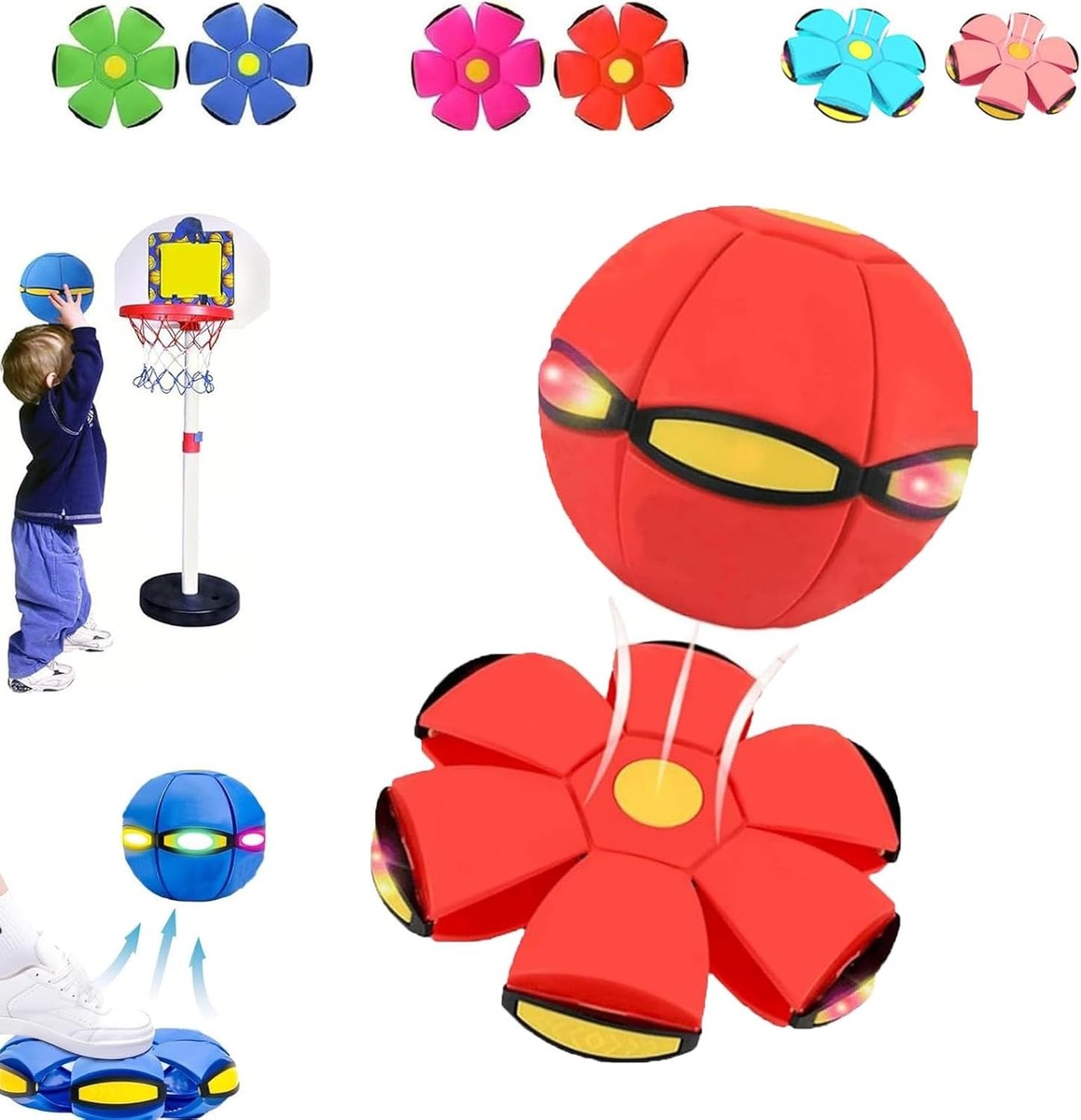 その他 Magic ball Magic Meta Bouncing Ball for Kids, Flying Saucer Bouncy Ball For