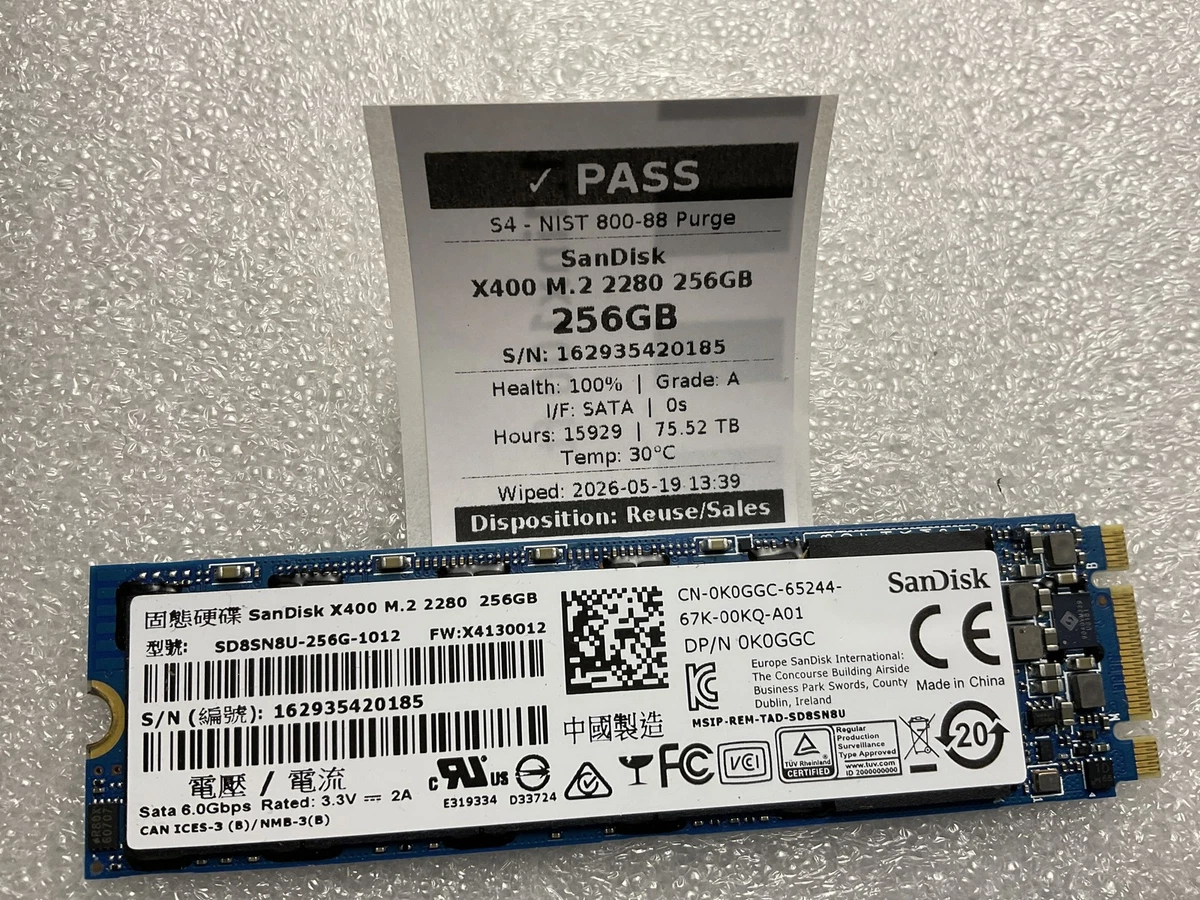 SanDisk 256 GB Solid State Drives for sale | eBay