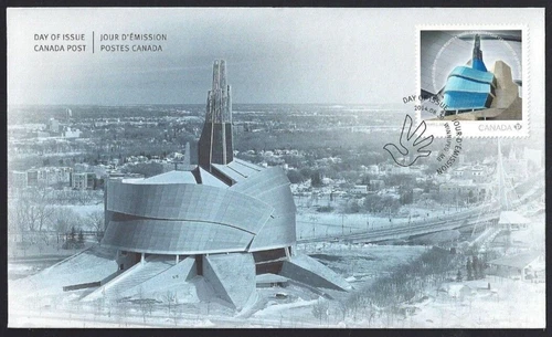 🍁Canada  #2771  "Canadian Human Rights Museum"  Brand New 2014  First Day Cover