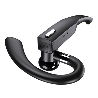 Bluetooth Earphone Wireless Call Headset Driver Earpiece Long Battery Life