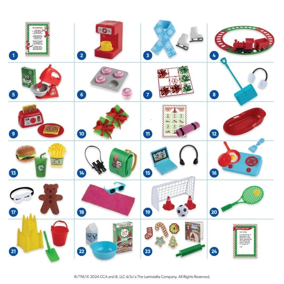 The Elf on the Shelf® Polar Props™ 24-Day Ultimate Elf Ideas Kit - Image 3 of 4