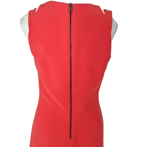 Next Tailoring Women's Red Pencil Mini Dress Size AU 8 EU 36 Small Sleeveless - Picture 10 of 14