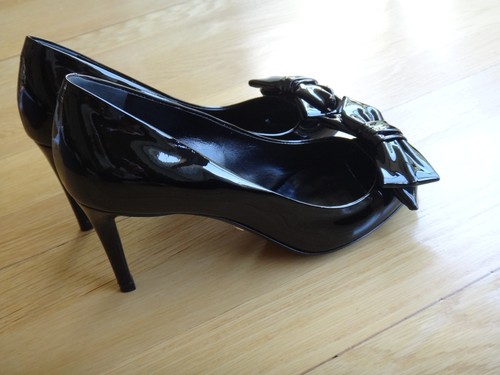 Gucci Shoes - Vernice Crystal - Peep 