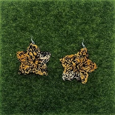 Aretes Pendientes  Tejidos A Mano, Prendas de Moda Mujer