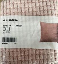 IKEA GULLKLOCKA Kissenbezug Kissenhülle Hülle Bezug Hellrosa  Rosa 403.274.64