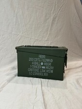Military Metal 30 CAL 7.62mm Ammo can M19A1 .30 Cal.