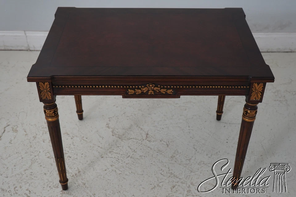 67634: Lámpara de mesa ocasional francesa Luis XVI de nogal KARGES Foto 2 de 4