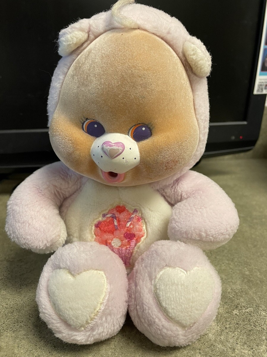 * vintage bear ❀ * 朱色のお耳の クマちゃん Sharebear Care Bear plush old vintage 70's 80's 90's | eBay