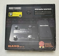 RAVO MP10 Hotone - Multi-effects processor  USB Interface w/Manual Open Box