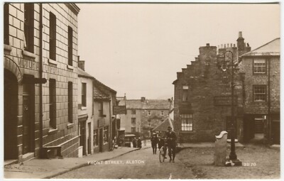 FRONT STREET, ALSTON - Cumberland Postkarte