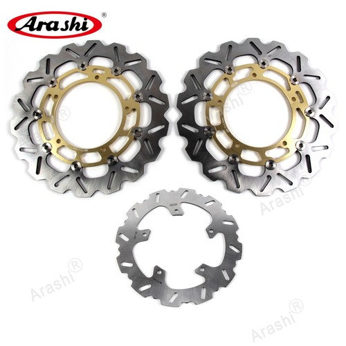 Arashi Front Rear Brake Disc Rotors for Yamaha Fazer 8 ABS 2011 - 2015 2012 2013 - Picture 2 of 12