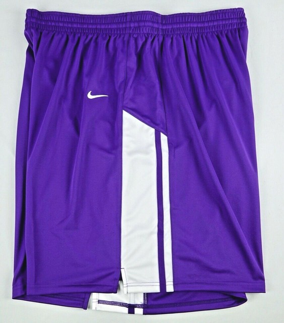 Nike Dri Fit Womens Basketball Shorts Purple White Polyester Drawstring Size 3xl for sale online 
