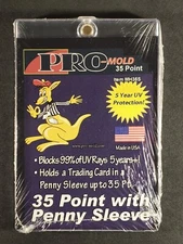 200x Pro Mold MH35S 1st Gen w/ Sleeve 35pt Magnetic Card Holder One Touch