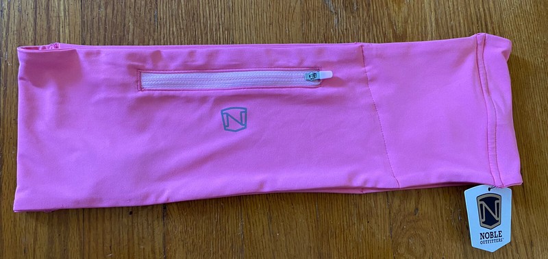 Noble Outfitters On The Go Belt French Pink M/L Pocket Belt Riding Fitness Hike