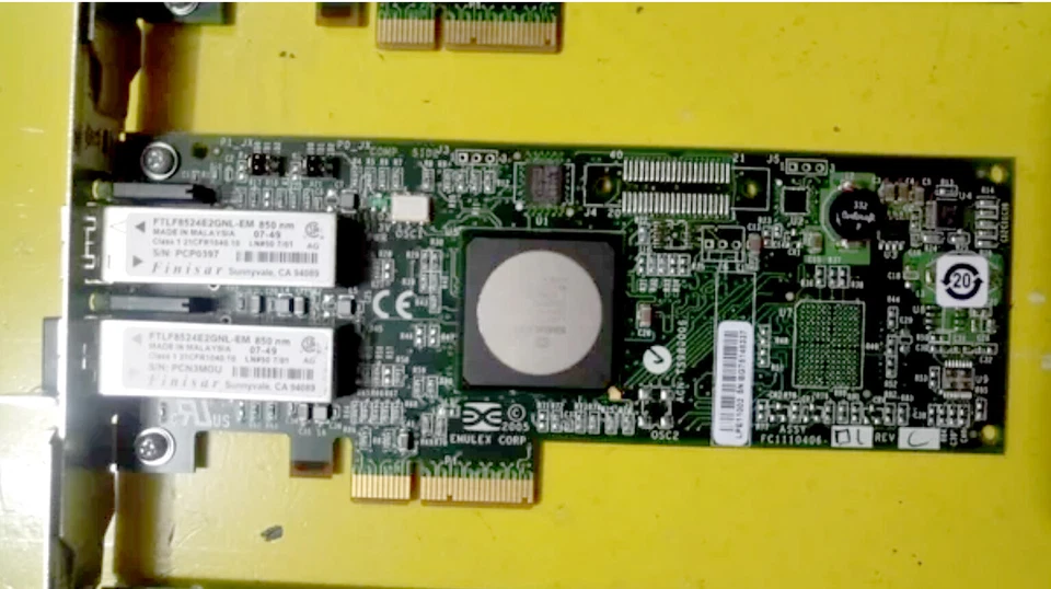 EMULEX DELL 4GB DUAL PORTS FIBER CHANNEL PCI-E HBA - Image 4 of 4