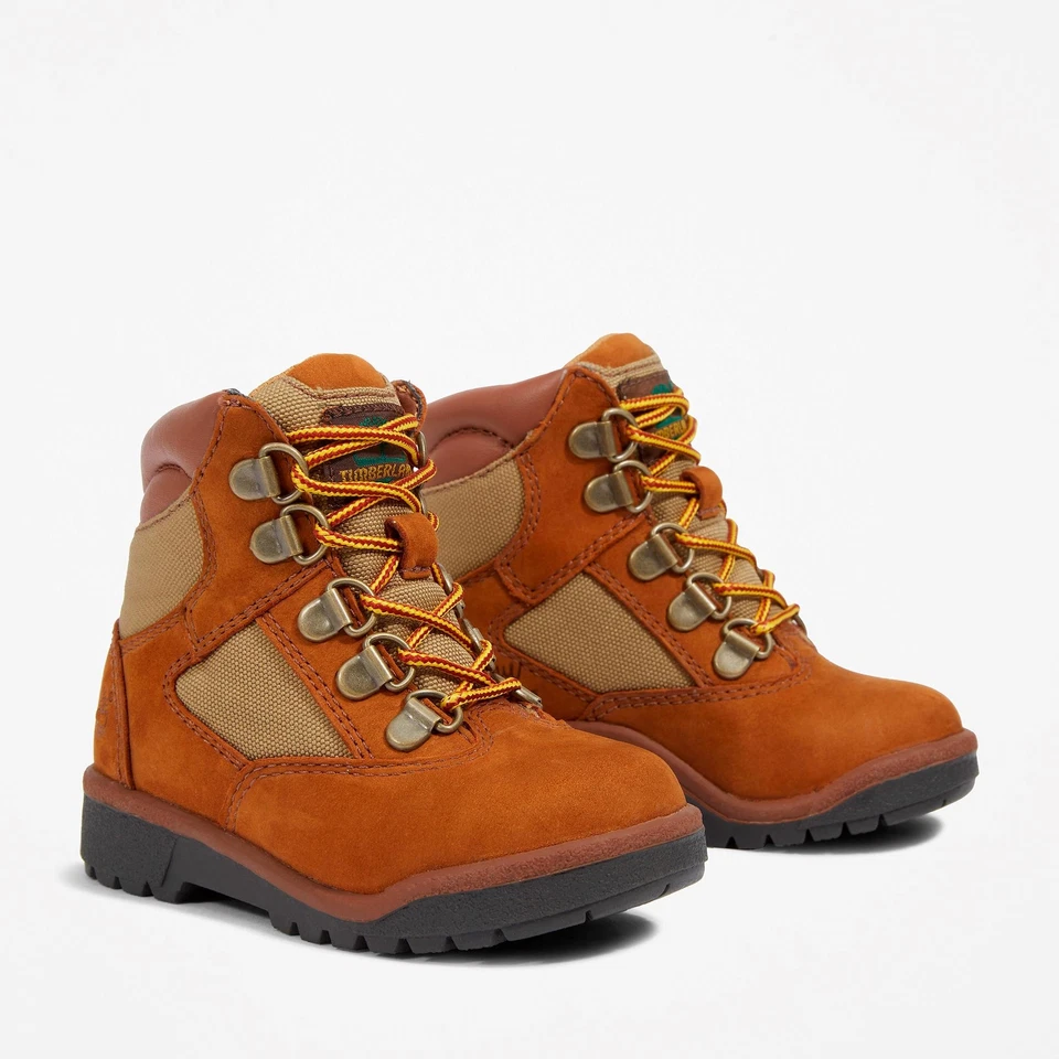 [TB044896210] Timberland 6 pulgadas BOTA DE CAMPO 'SÉSAMO' para niños pequeños Foto 2 de 4