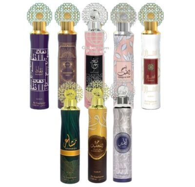 1-12 Stück Nusuk Lufterfrischer Arabisch Raum/Auto Oud Spray Aerosol Langlebig 300ml