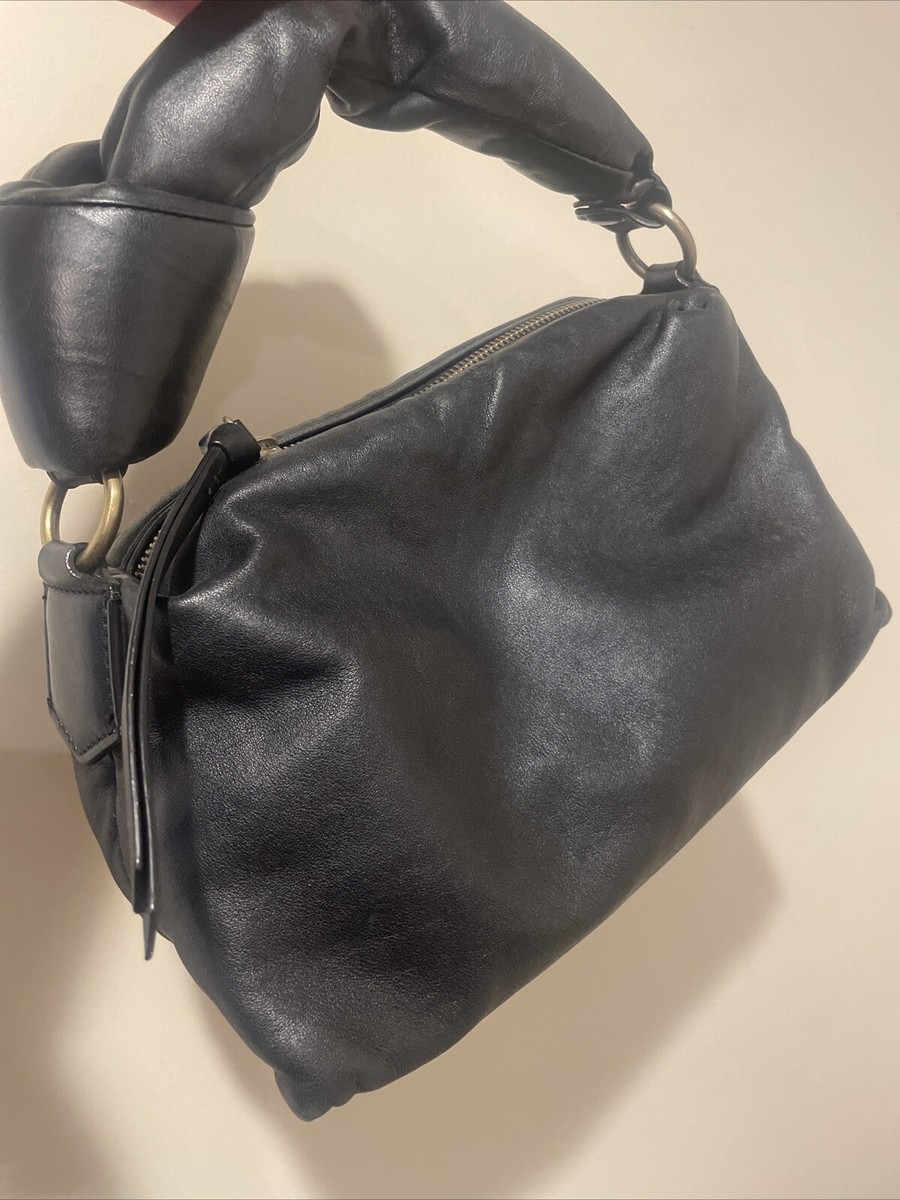 ハンドバッグ DRIES VAN NOTEN Woman Handbag Black 251011522695 900 DRIES VAN NOTEN Knot Top Handle Handbag Black Leather | eBay
