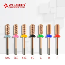 Small Barrel Smooth Top Bit - ROSE - WILSON Tungsten Carbide Nail Drill 