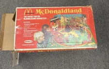 Vintage McDonald’s McDonaldland Train Playset Set Remco 1976 Playground