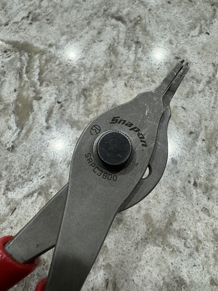 Snap On SRPC3800 Red Handle Convertible Retaining Snap Ring Pliers USA