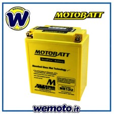 Batteria Motobatt MB12U Sigillata 12V 15,0 Ah Cagiva Elefant 3 125 1987