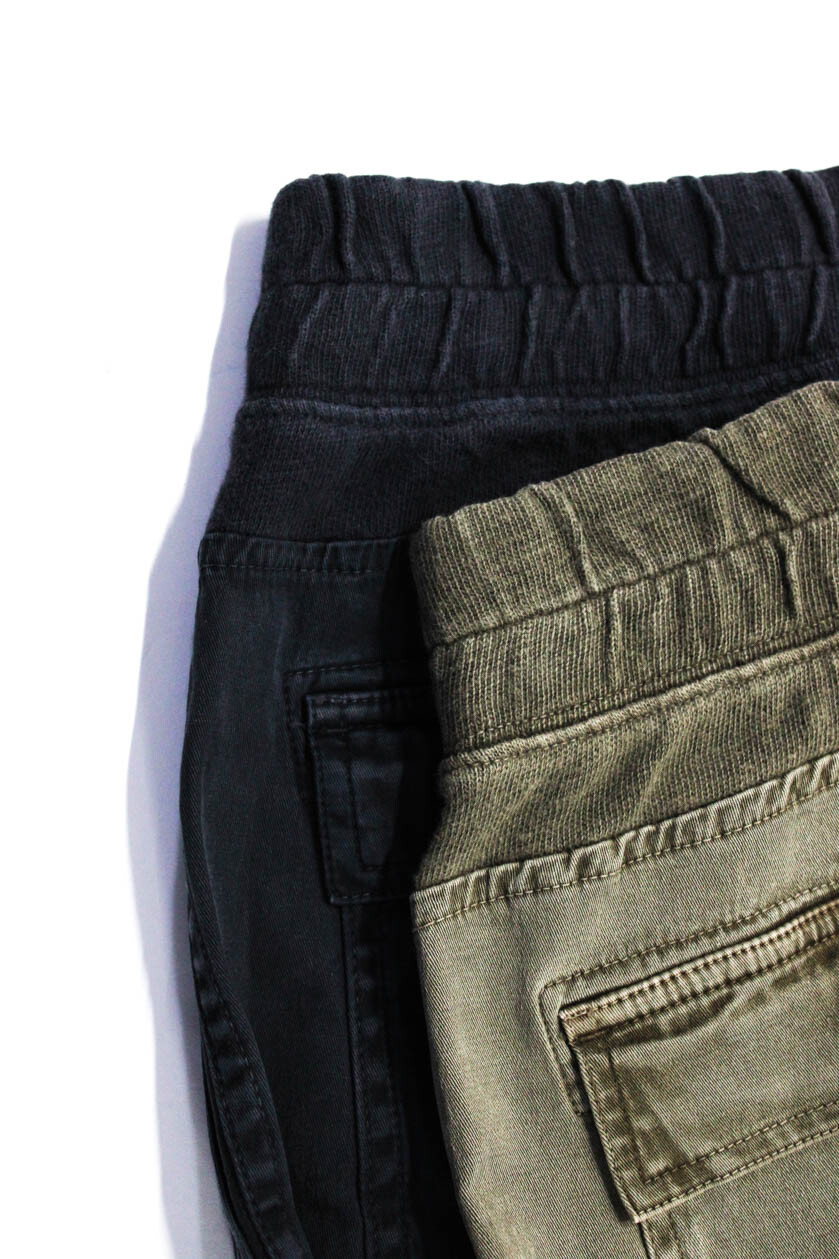 Standard James Perse Women's Elastic Waist Jogger Black Size 1 Lot 2 eBay
