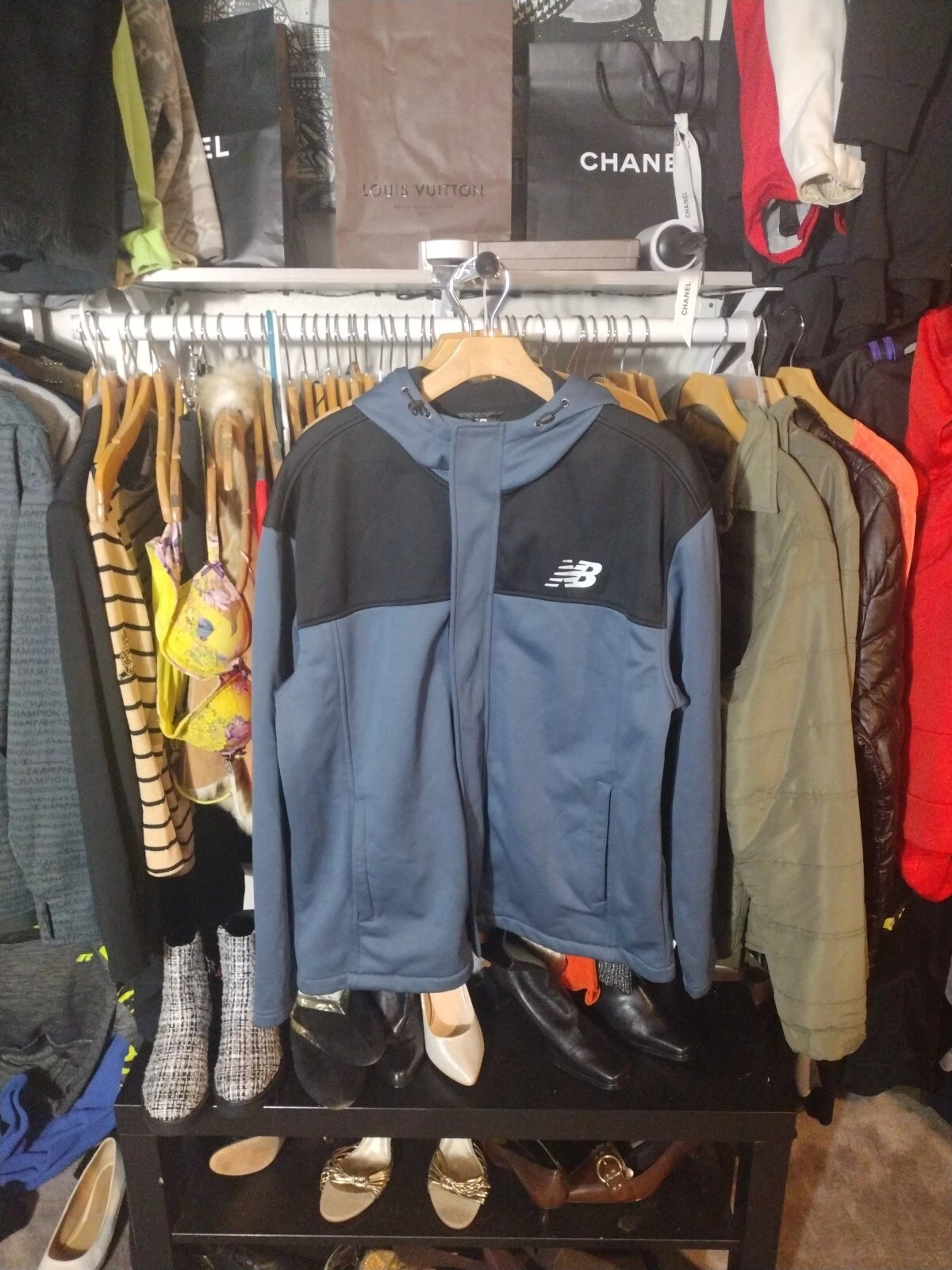 new balance mens jacket size large