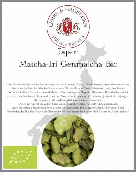Japón Matcha-Iri Genmaicha Bio 1 KG