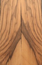 Bookmatched English Walnut Burl Knife Scales, Pistol Grips, 1341 