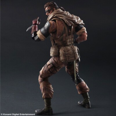 Metal Gear Solid Venom Snake LE Gold Tiger Play Arts Kai Figure