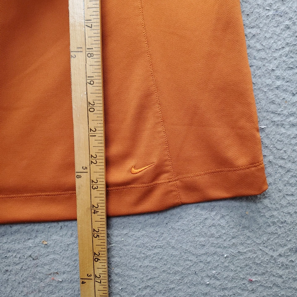 Nike Golf Performance Polo Mujer XL Naranja Dri Fit Cuello Bordado Logo Foto 3 de 4