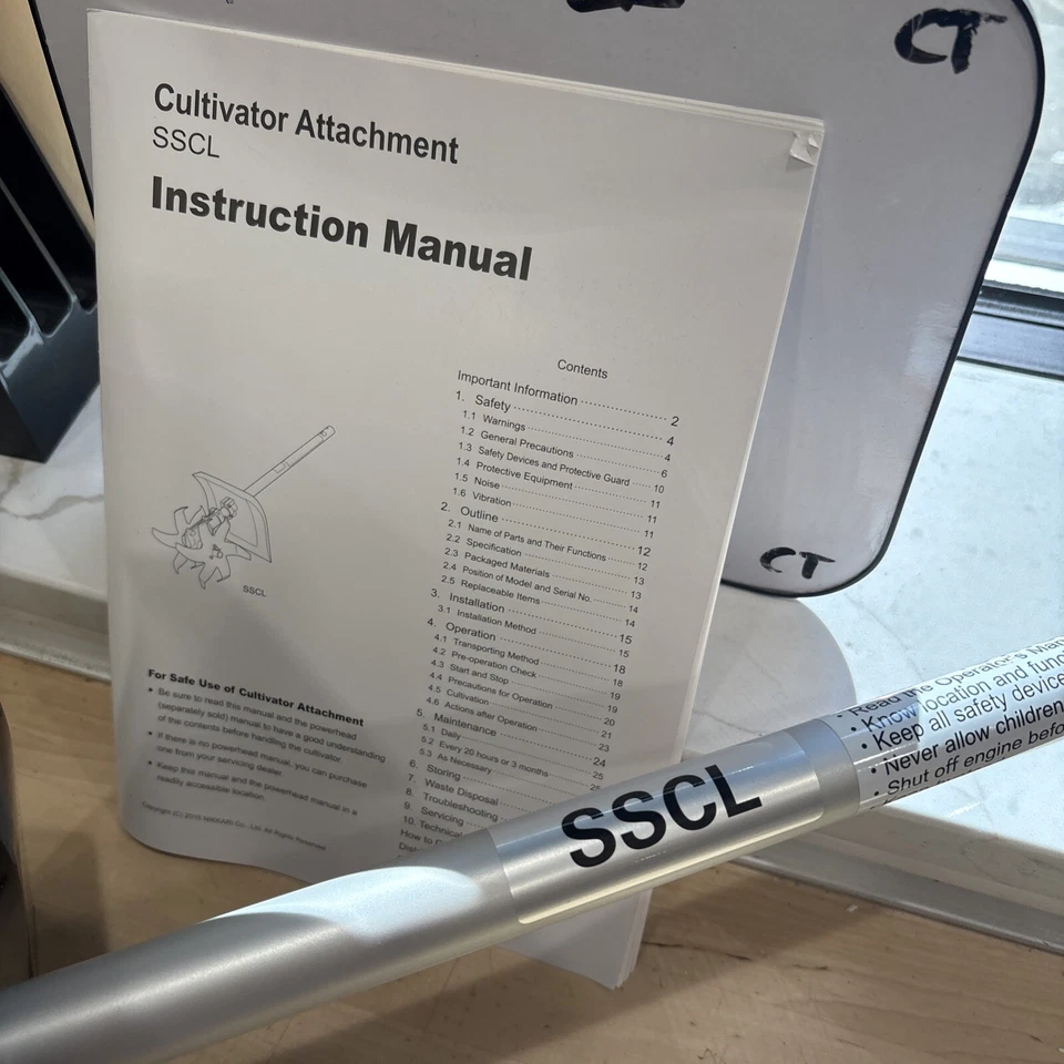Honda Vers Attach System 6.5 in. Tiller and Cultivator Attachment SSCL - Image 2 of 4