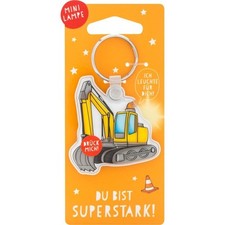 Mini - LED - Lampe Anhänger Bagger von Sheepworld