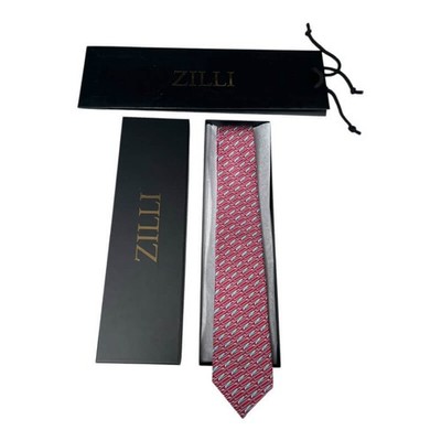 ZILLI Originale Krawatte Aus Seide 7 Lagen