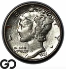 1931-S Mercury Dime *Better Date* Choice AU++