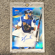 Topps Finest 2020 Finest Autographs Will Smith FA-WS Blue Refractor Auto 115/150