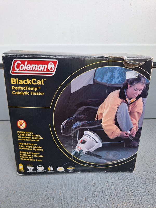 Coleman  Blackcat PerfecTemp Catalytic Heater 3,000 BTU