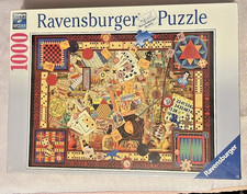 RAVENSBURGER Games 1000 Piece Jigsaw Puzzle New/Sealed 2014