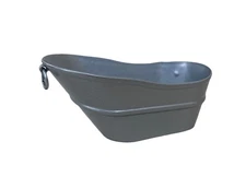 Dollhouse Miniature Fairy  Garden Old Time Metal Bath Tub 1:12 scale